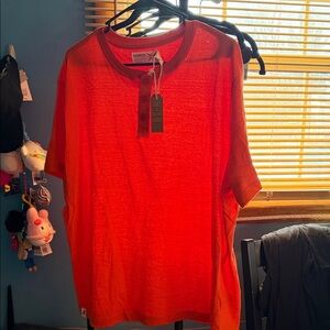 Kangol Vibrant Orange Short Sleeve Tee